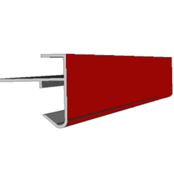 Daktrim aluminium 45 x 45 mm lengte 250cm op kleur 3