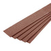 Ecoborder Plank 2m x 14cm x1cm - Bruin -  Kijlstra