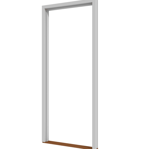 Grenen Montagekozijn Stomp 56x114x231.5cm Gegrond FSC Mix 70%-1
