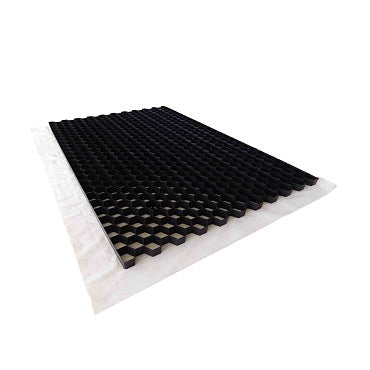 Grindmat 120x80x3 cm - Zwart  - Kijlstra