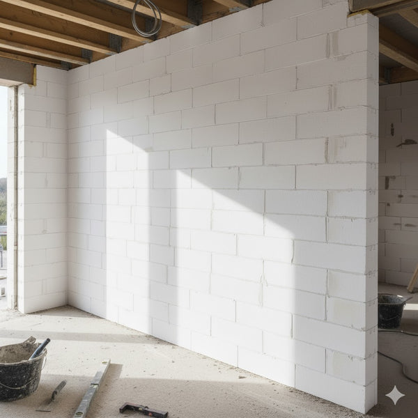 Kalkzandsteen lijmblok 43,7x10x19,8cm CS20