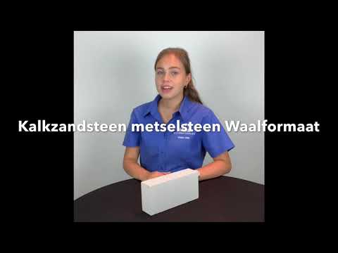 Kalkzandsteen metselsteen Waalformaat 21,4x10,2x5,5cm CS20