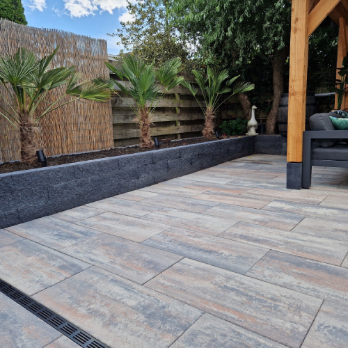 Sfeerfoto H2O Comfort Square 40x80x5 cm - Tricolore - Kijlstra