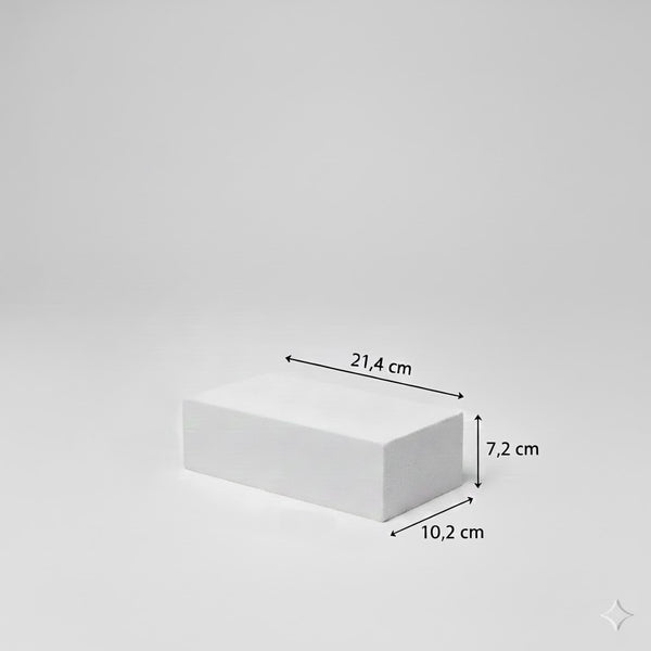 Kalkzandsteen metselsteen Amstelformaat 21,4x10,2x7,2cm CS20