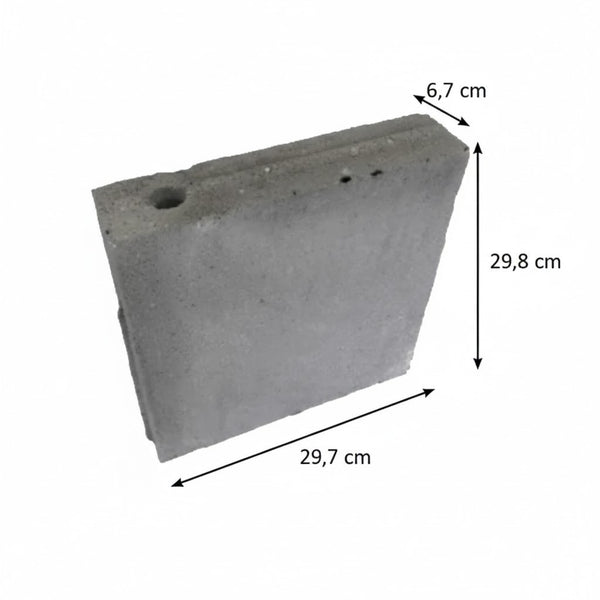 BIA Lijmbetonblokken 29,7x6,7x29,8cm