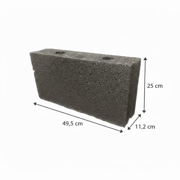 Betonblokken 49,5x11,2x25cm