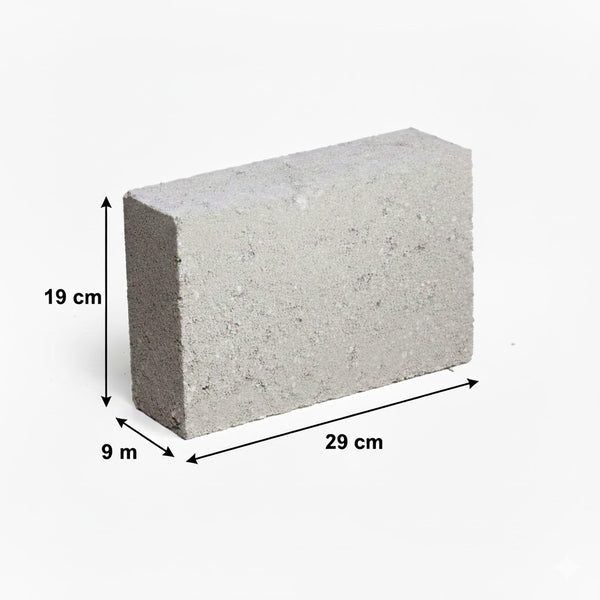 Betonblokken 29x9x19 cm