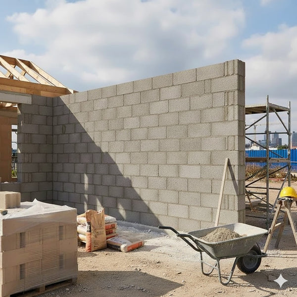 Betonmetselstenen Maasformaat 21x10x8,3cm (2e keus)