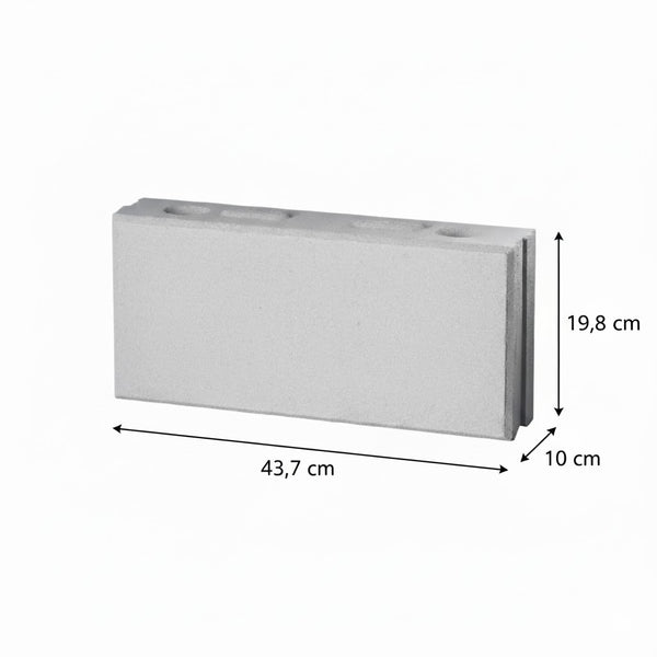 Kalkzandsteen vellingblok 43,7x10x19,8cm CS20