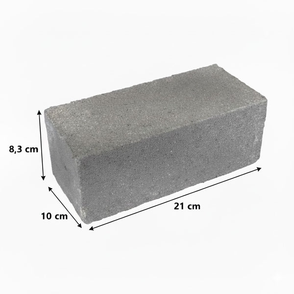 Betonmetselstenen Maasformaat 21x10x8,3cm (2e keus)