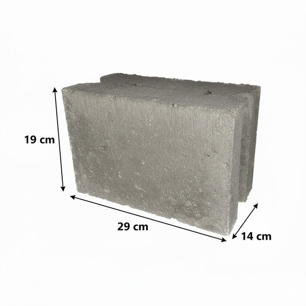 Betonblokken 29x14x19cm