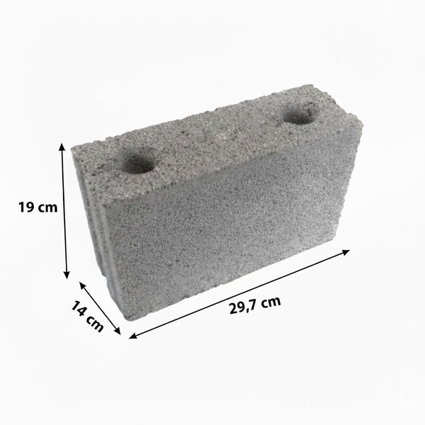 BIA ECO betonblok 29,7x14x19cm
